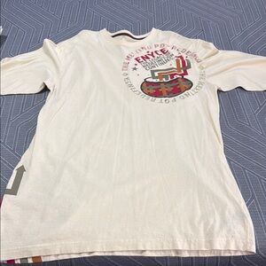 Vintage ENYCE Cream Graphic T-Shirt